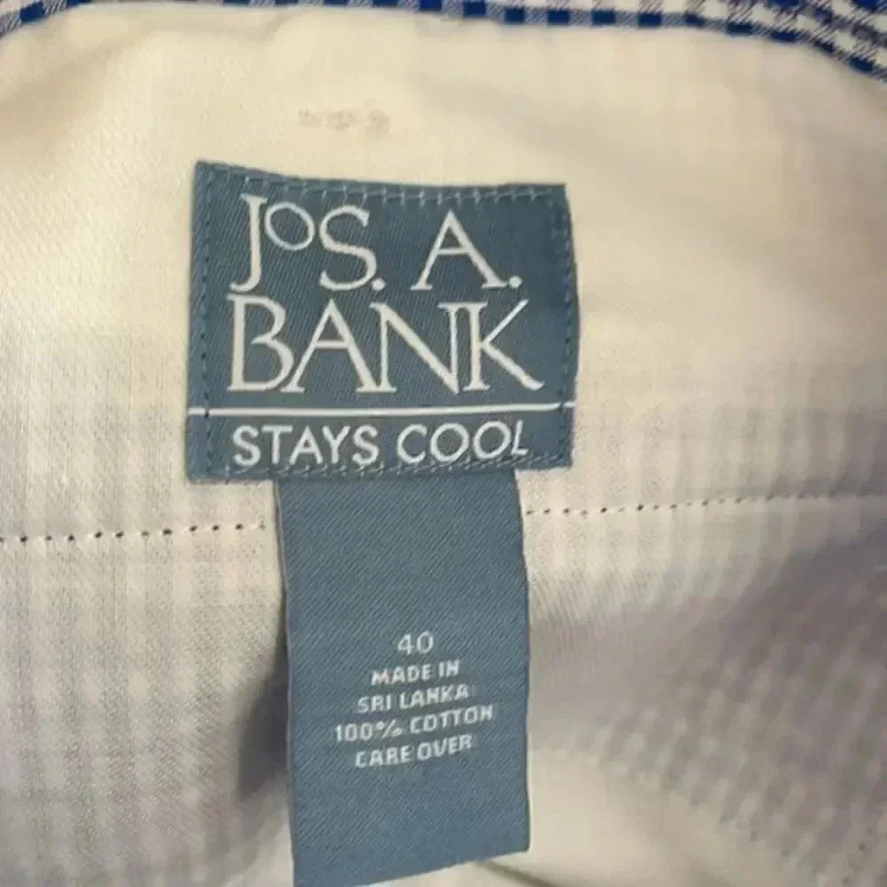 Jos.A.Bank New NWT size 40 seersucker shorts
